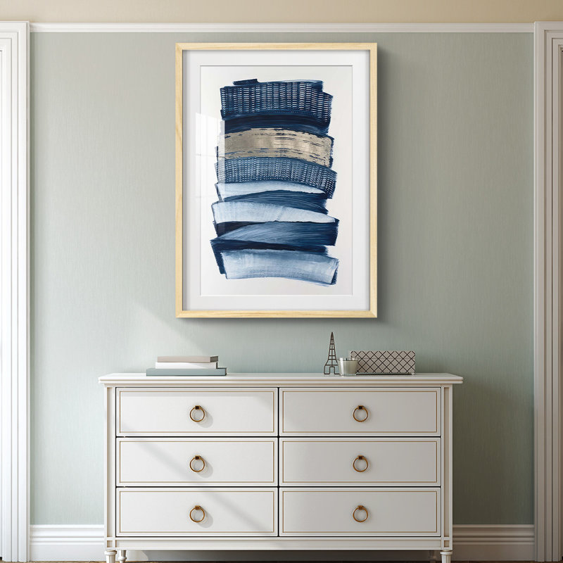 Lineups I -Framed Print, Natural, 28.5" H x 20.5" W