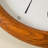 QXA129BLH Wall Clock, Brown