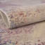 Tapis contemporain Orianthi de couleur ivoire-mauve-524742863