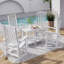 3-Piece Rocking Chair Set With Coffee Table-596539266