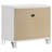 Esat 2-drawer Nightstand Bedside Table White