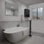 Sottile 62.38'' L Freestanding Soaking Bathtub-63917728