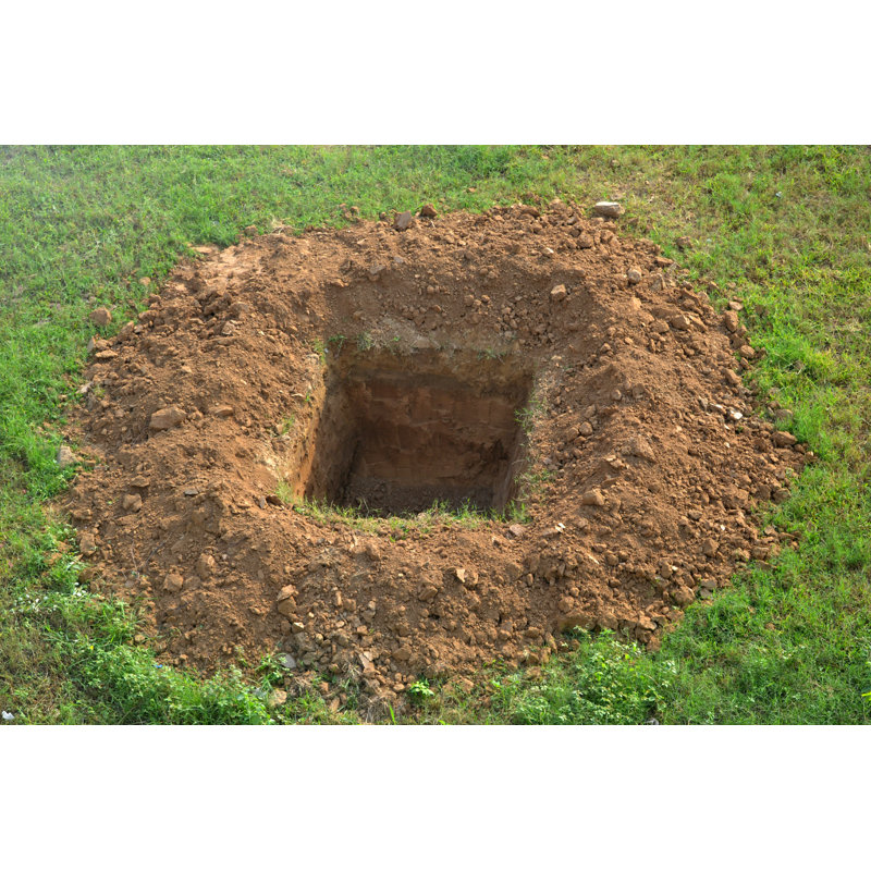 " Open Grave " by 3D_Generator, 8" H x 12" W  