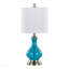 Lampe d'appoint en verre 22 po Jasmine