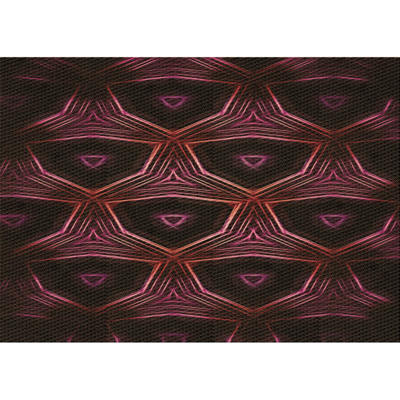 Abstract Indoor Rug, Rectangle 7' x 10'