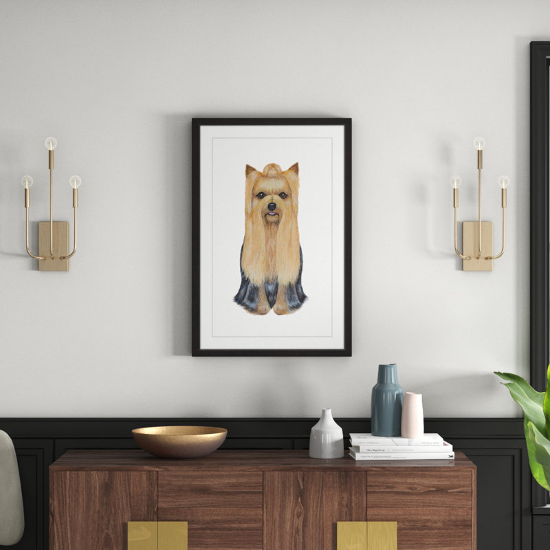 Brenda Booth - Single Picture Frame Painting, 91cm H x 61cm W x 3.81cm D