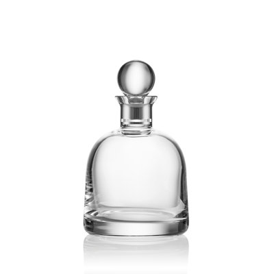 Elegance Decanter Short Platinum Band 32.5 fl oz