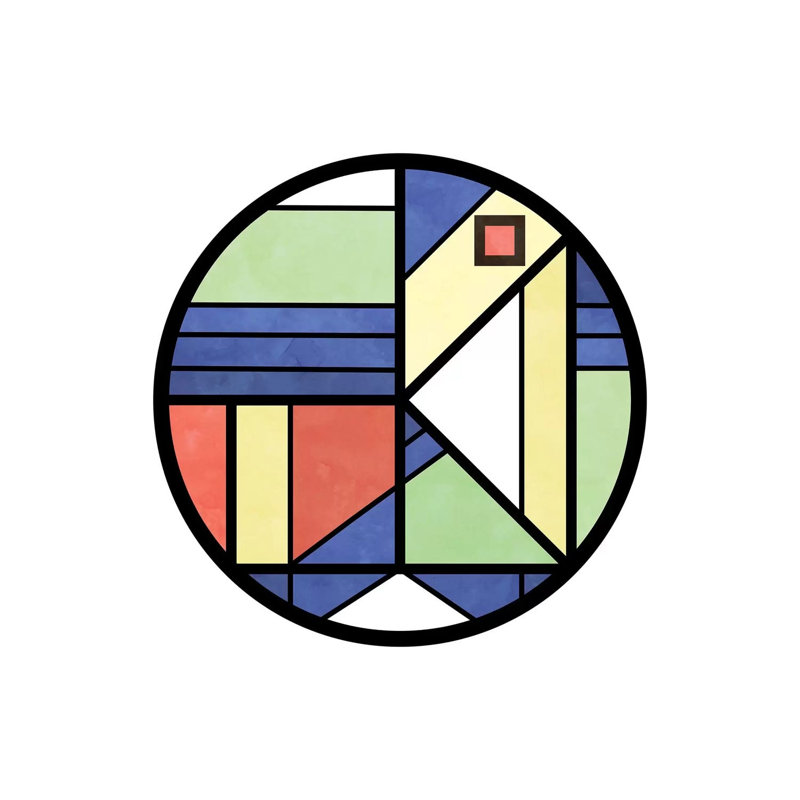 Urban Circle by Barruf - Wrapped Canvas Gallery-Wrapped Canvas Giclée, 30.48 cm H x 30.48 cm W