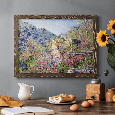 «The Valley of Sasso, Sunshine, 1884», reproduction d'art sur toile tendue