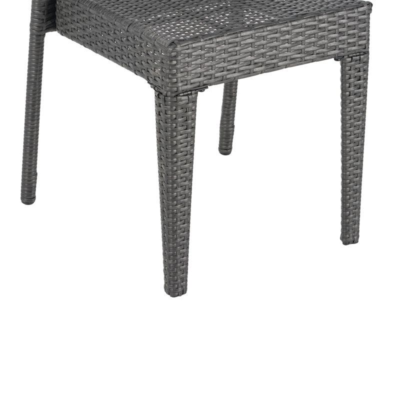 Chaise Farley Stacking Sidechair (excluant la table), Gris