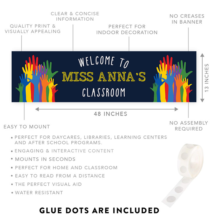 Koyal Wholesale Custom Classroom Welcome Banner - Wayfair Canada