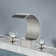 8 in Widespread Bathroom Sink Faucet 2 Crystal Handle 3 Hole Lavatory Basin Mixer Tap 