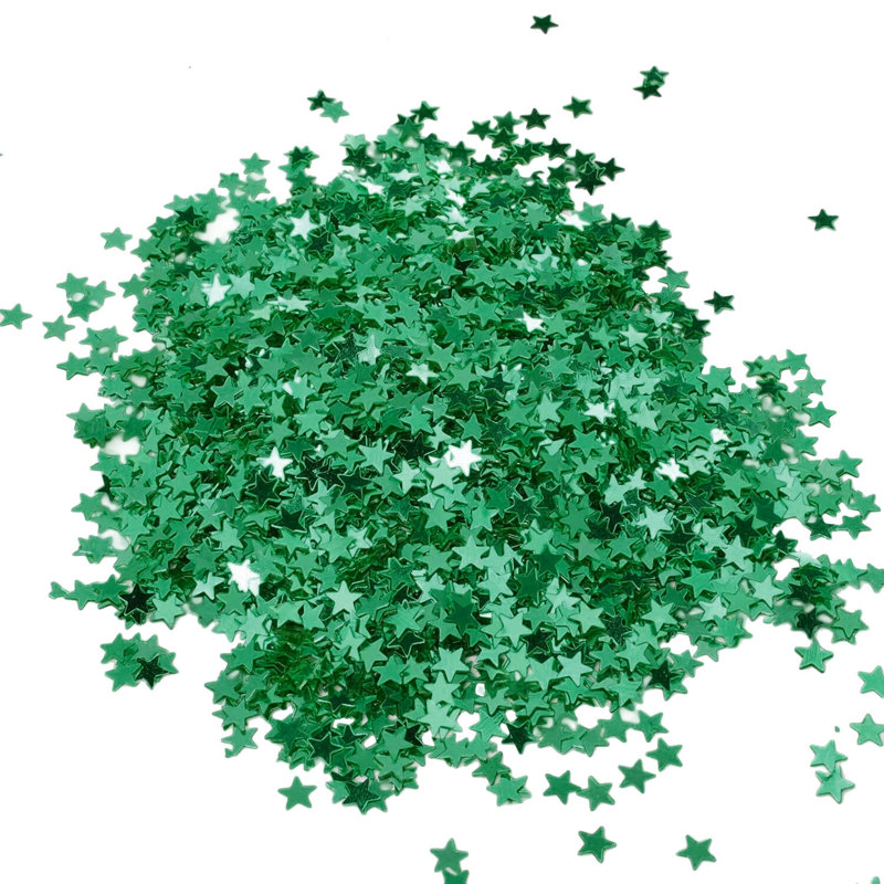 Confettis étoiles en métal 100 g / 3,5 oz par paquet de PMU 3/4 po - décorations de fête bricolage scintillant