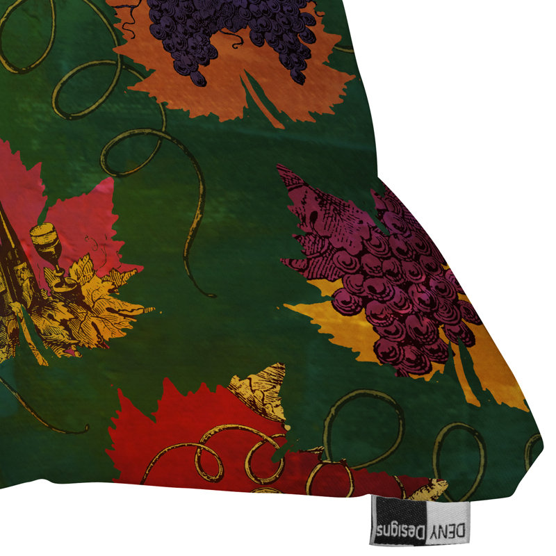 Autumn Pattern Throw Pillow, 16" x 16"
