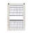 Hatten Metal 2 Slots Decorative Black Magazine Rack Holder with Suspended Baskets
