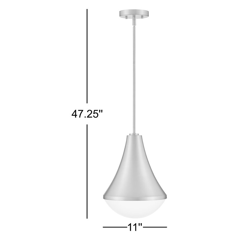 Candace 1 - Light Dome Pendant, Seafoam