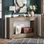 Table console, canapé d'entrée en bois rustique 47 po avec rangement Farmhouse-1431323223