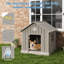 Weatherproof Dog House Outdoor Indoor for Small to Medium Dogs-1016209891-1021820415