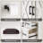 Chimira 35" Farmhouse Storage Bathroom Vanity with Sink Combo, White-2001277887-1986836684