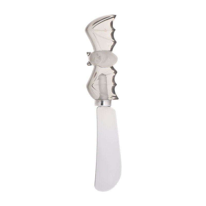 Bat Transparent Polyresin Cheese Spreader, S4