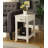 White Finish Accent Table