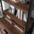 Elegant Library Hutch with Customizable Storage
