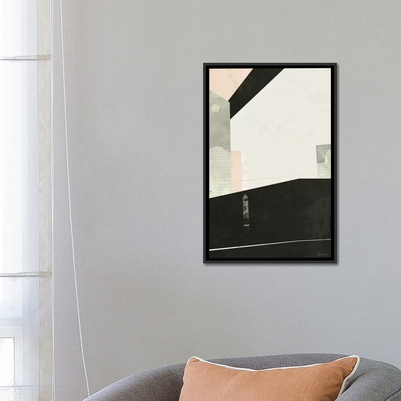 «Out in III», impression sur toile, H 26 po x l 18 po x P 1,5 po, Toile avec cadre noir, Pas de tapis