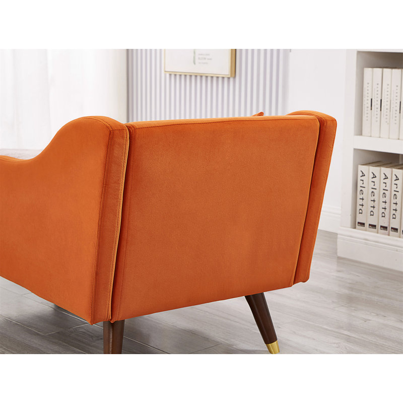 Flâneuse rembourrée, Orange