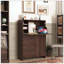 Armoire de bureau avec tiroir de rangement et tablettes, bureau pliable, idéal pour la maison, le bureau, le rangement de cuisine, le dortoir, les petits espaces