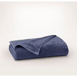 Turkish Ultra Plush Bath Sheet - Coastal Navy, One Size