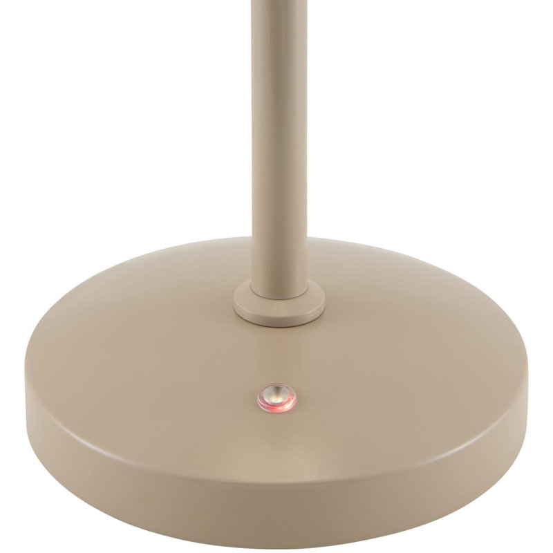 Saunton Table Lamp, Pink, Cream