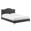 Modway Juniper Channel Tufted Performance Velvet Platform Bed-1349282223-1349282218