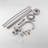 304 Stainless Steel Freestanding Tub Faucet With Handheld Shower-122559349