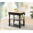 Black Kitchen Island