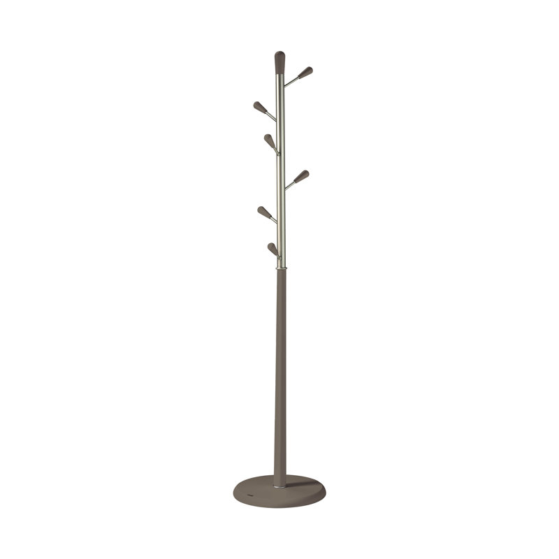 Beehler Freestanding 6 - Hook Coat Rack, Moka