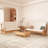 8 inch Floor Mattress Futon Mattress Sleeping Pad Foldable Roll Up Mat, Sofa Couch Bed, Full Size