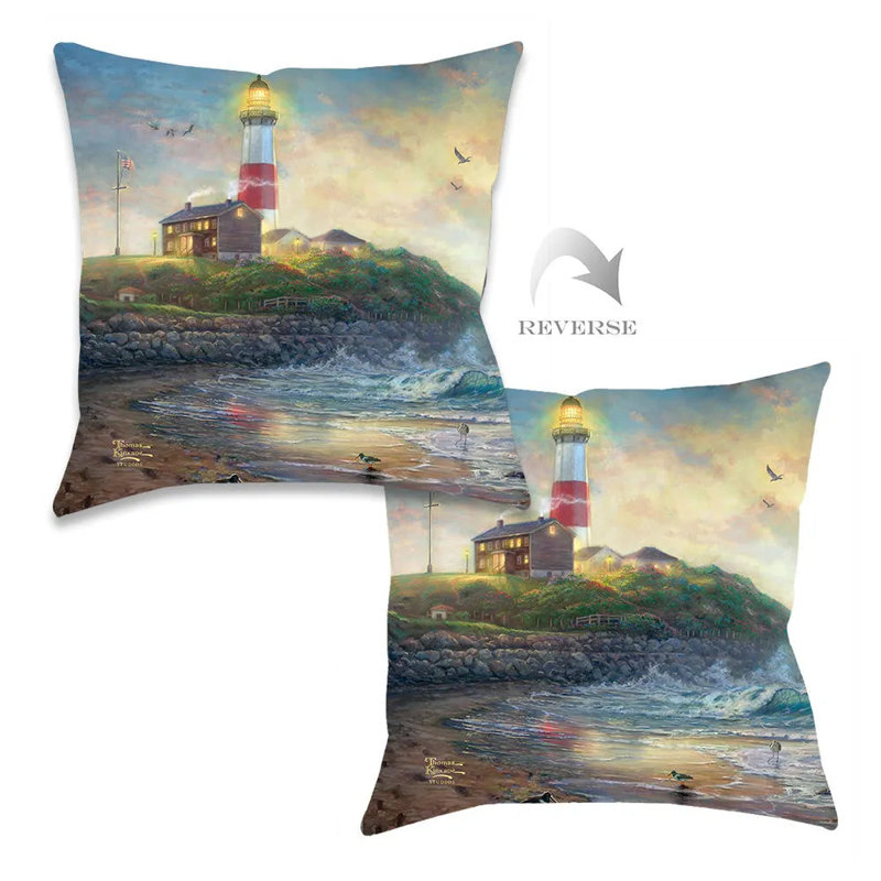 Coussin décoratif Thomas Kinkade Light of Hope