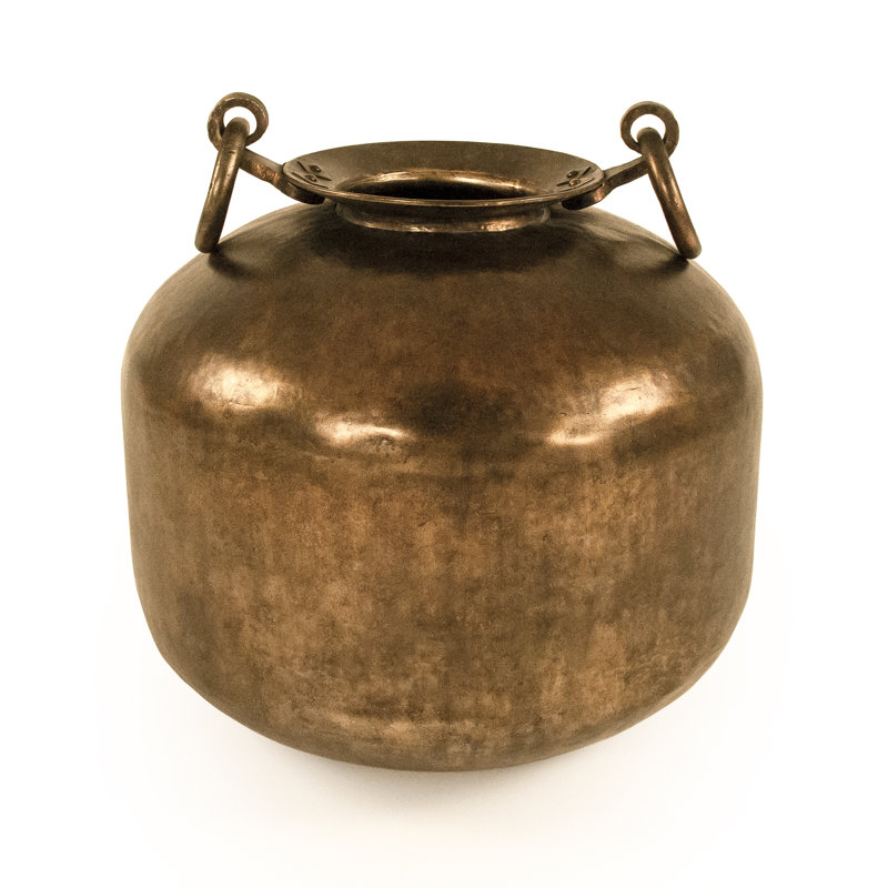 Metal Decorative Bowl, 23" H x 22.5" W x 22.5" D