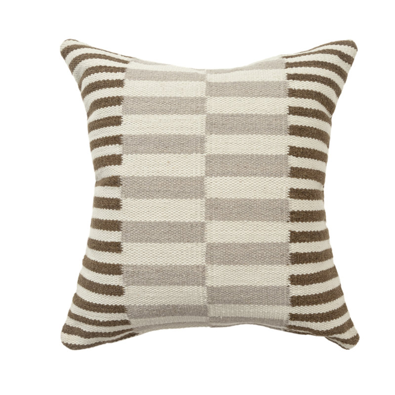 Housse de coussin géométrique Atelier Contemporary, polyester