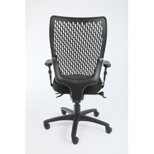 Chaise de travail ergonomique à filet opérateur