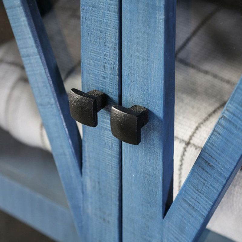 Vaisselier Antionne, Bleu denim