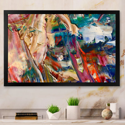 Art abstrait sur toile Colorfor