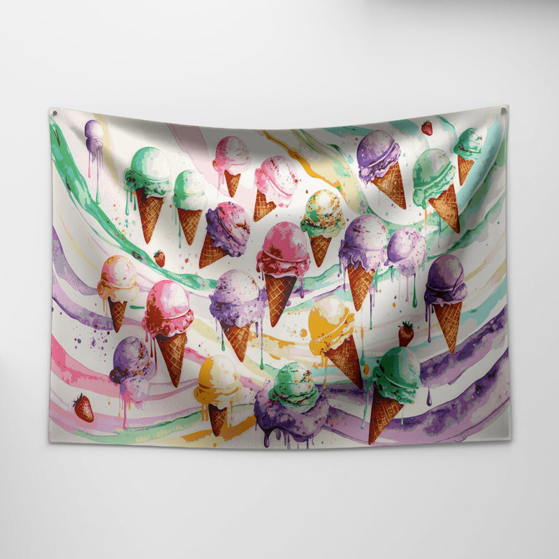 Tapisserie murale Desserts, 51 po x 60 po