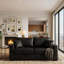 Canapé 69 pouces à 2 places avec 2 coussins décoratifs offrant une expérience d'assise confortable-129585404