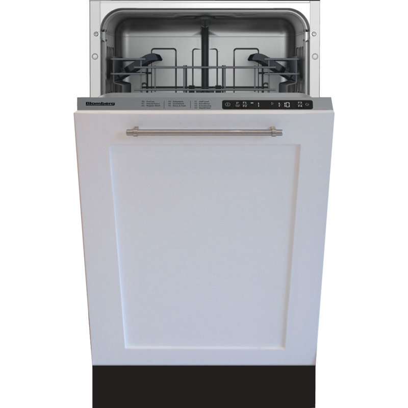 Blomberg ENERGY STAR Certified Built-In Dishwasher with Adjustable Rack Stainless Steel, White, Yes