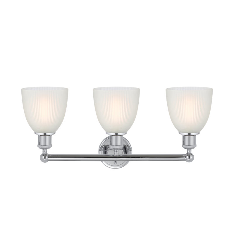 Steveson 3 - Light Dimmable Vanity Light, White