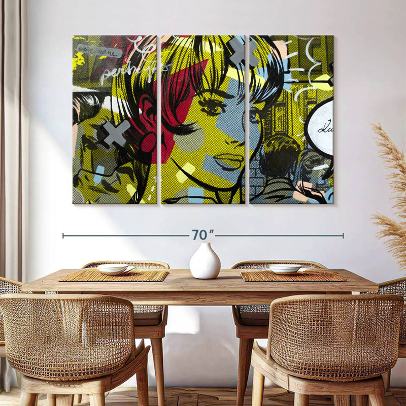 Leisha Man Hunter, 42" H x 65" W