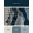 Machine Washable Bemott Modern & Contemporary Abstract Rug in Gray – SkyBlue Binding-1430693839
