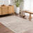 Bungalow Rose Amenah Machine Washable Outdoor Safe Boho Beige Area Rug-1415622140