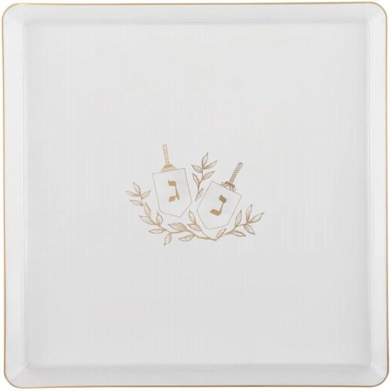 Disposable Hanukkah Dinner Plate